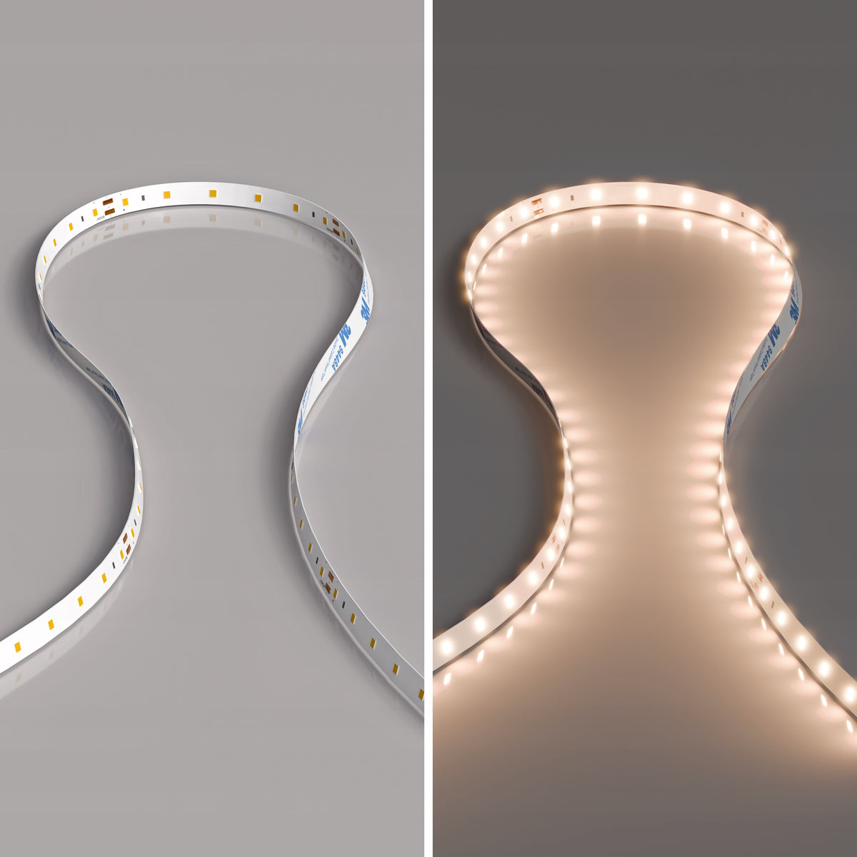 Bílý LED pásek 24 V, 3000 K, 1 m – teplá bílá