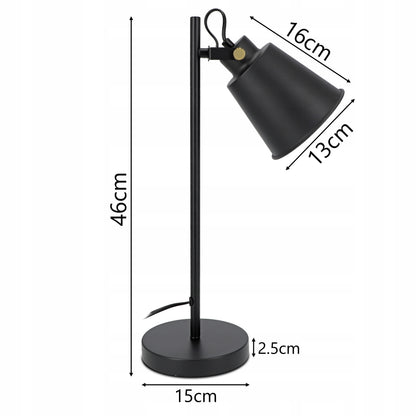 Stolní lampa E27, nastavitelná