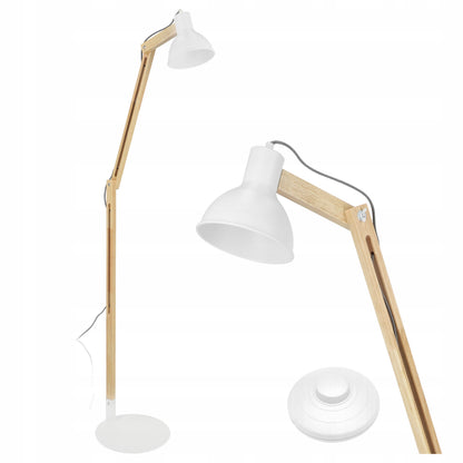 Stojací lampa E27, nastavitelná