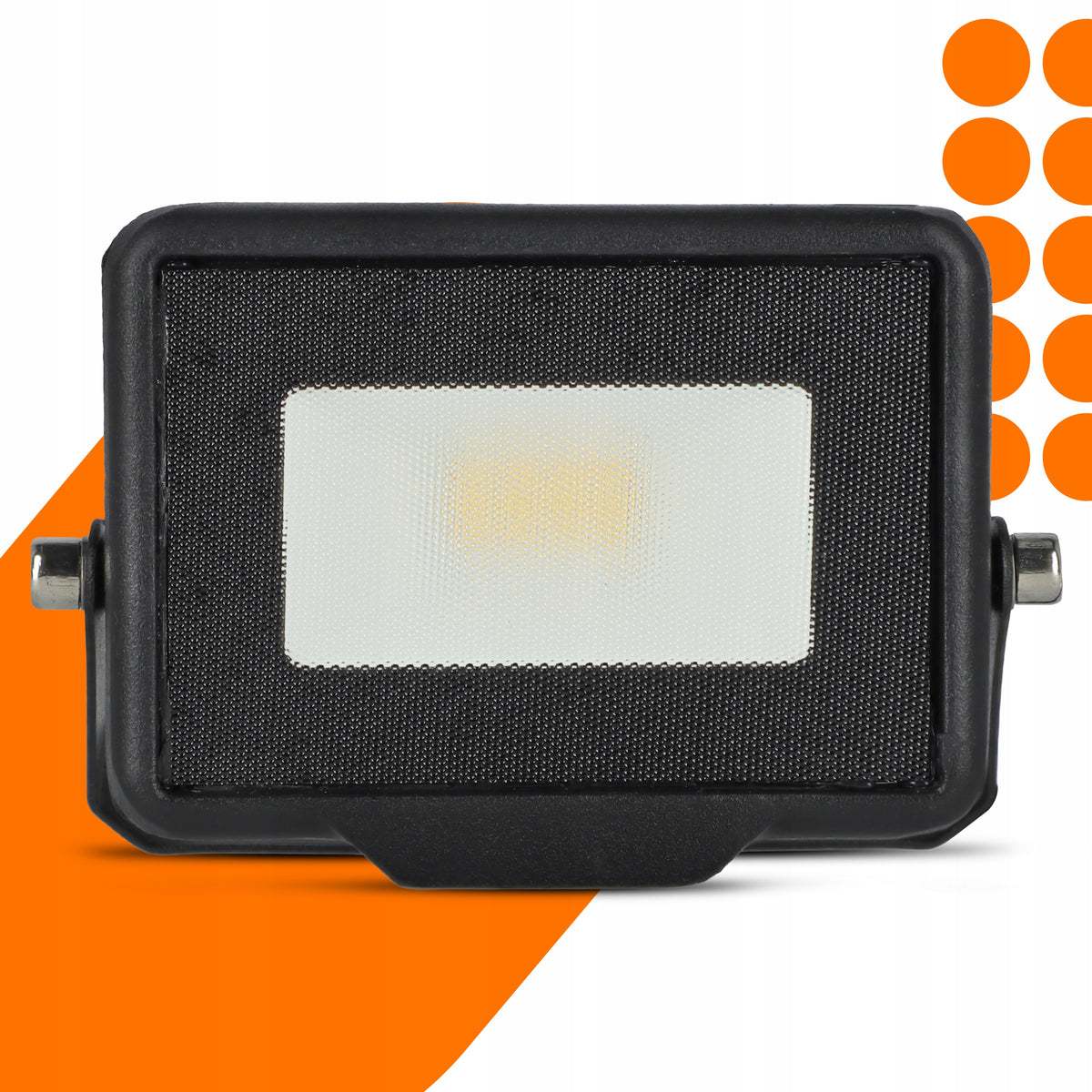 Černý LED reflektor 10 W