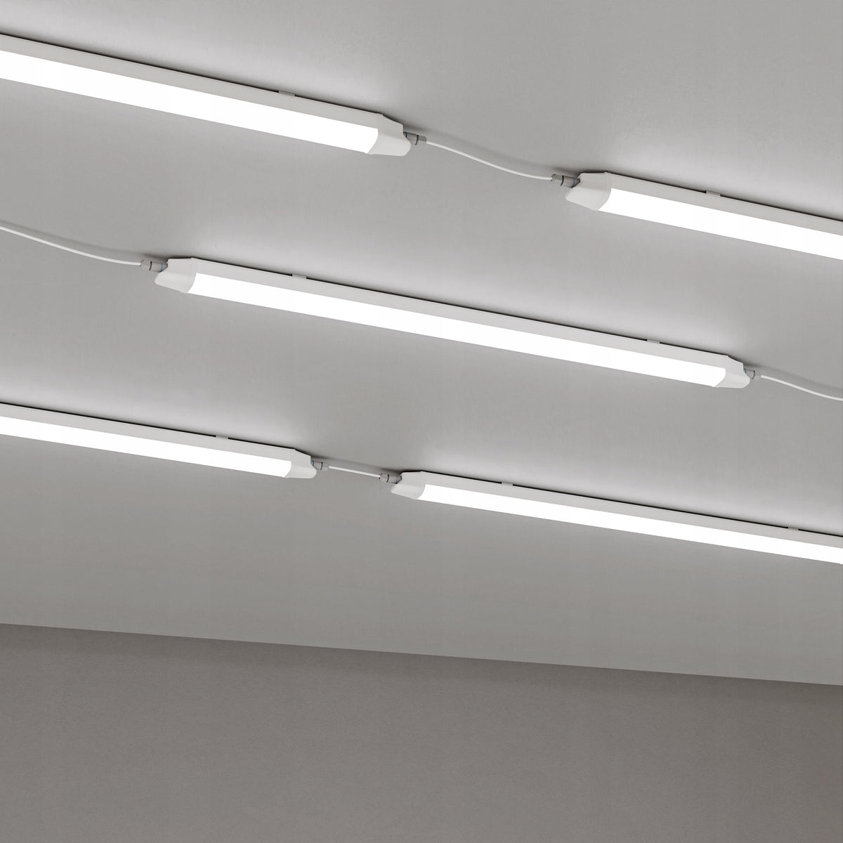 Prachotěsné LED svítidlo 40 W, 6400 lm, 120 cm