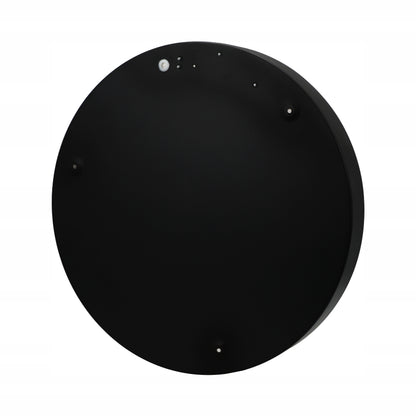 Černé kulaté stropní LED svítidlo 30 W, 4000 K