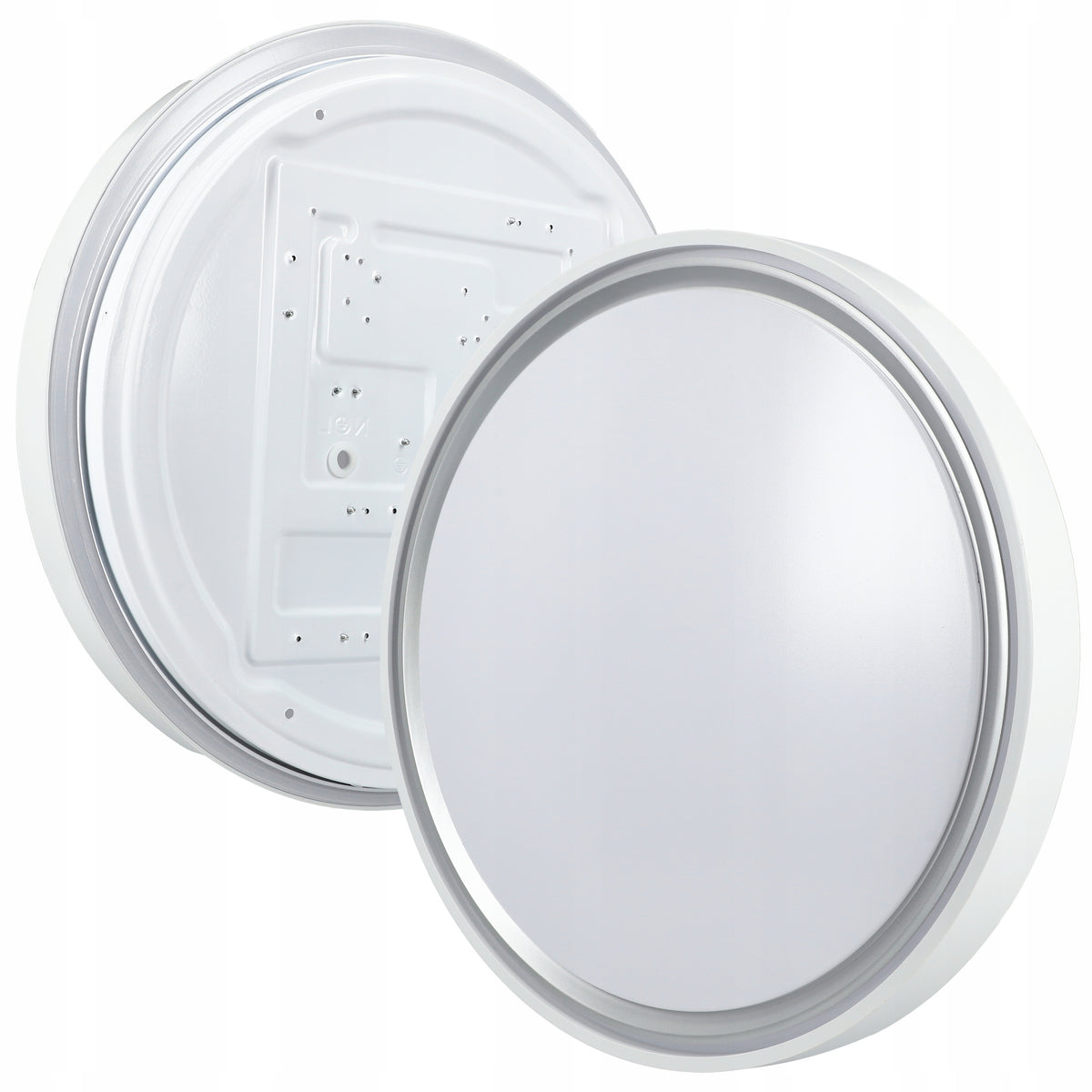 Bílé kulaté stropní LED svítidlo 30 W, 40 cm