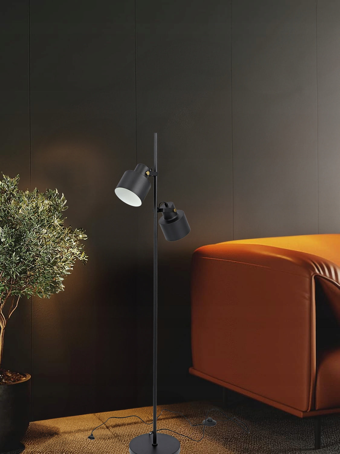 Stojací lampa E27 135 cm
