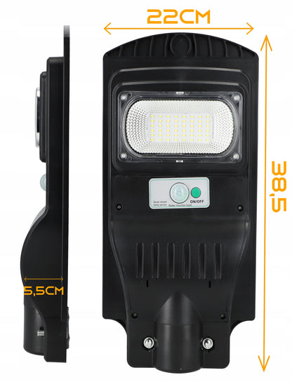 LED solární pouliční svítidlo 50 W