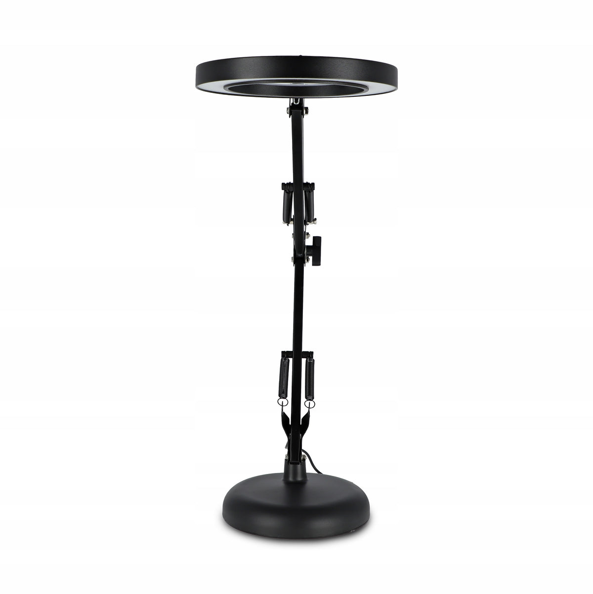 LED stolní lampa, stmívatelná, s lupou