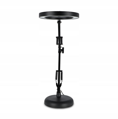 LED stolní lampa, stmívatelná, s lupou