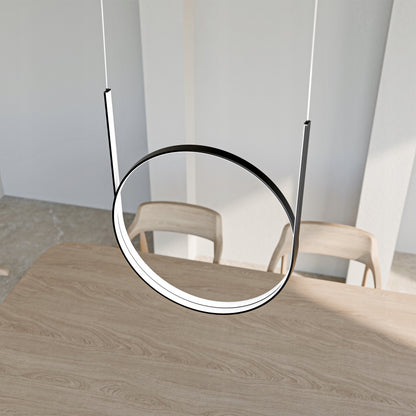 Bílé LED závěsné svítidlo 66 W – teplá bílá