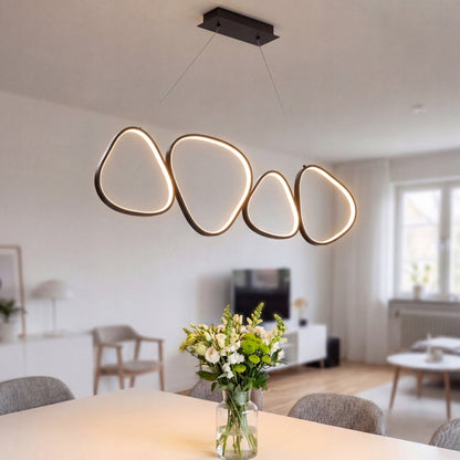Bílé LED závěsné svítidlo 136 W – teplá bílá