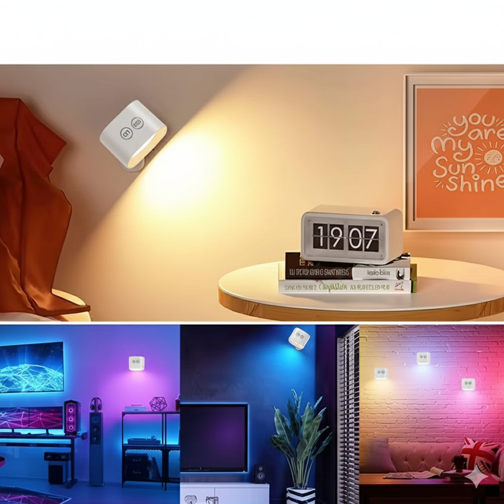 LED nástěnné svítidlo, stmívatelné, CCT