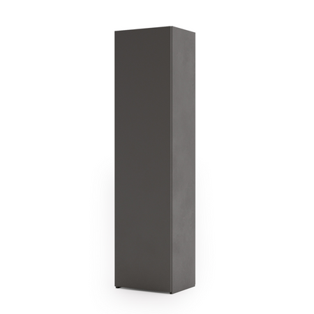 Knihovna LONI 160 × 40 cm – šedá
