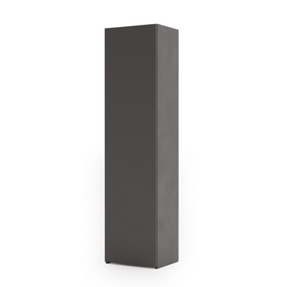 Knihovna LONI 160 × 40 cm – šedá
