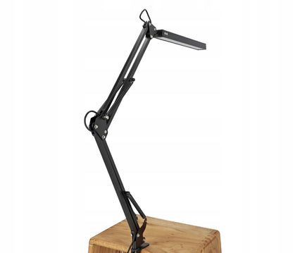 LED stolní lampa, stmívatelná, s klipsem