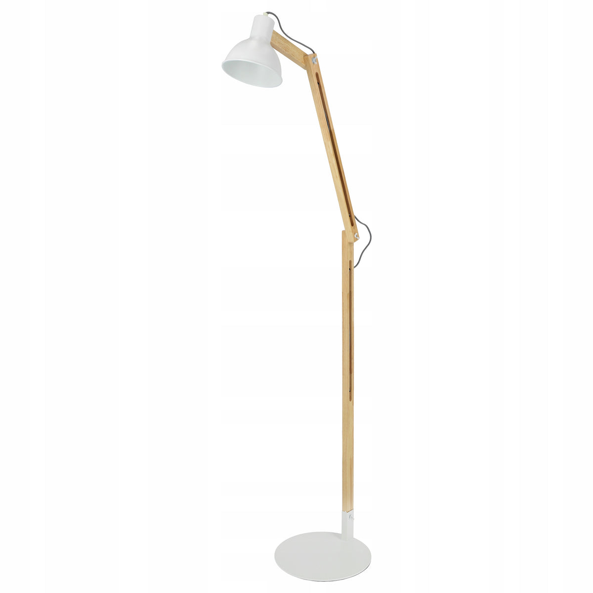 Stojací lampa E27, nastavitelná