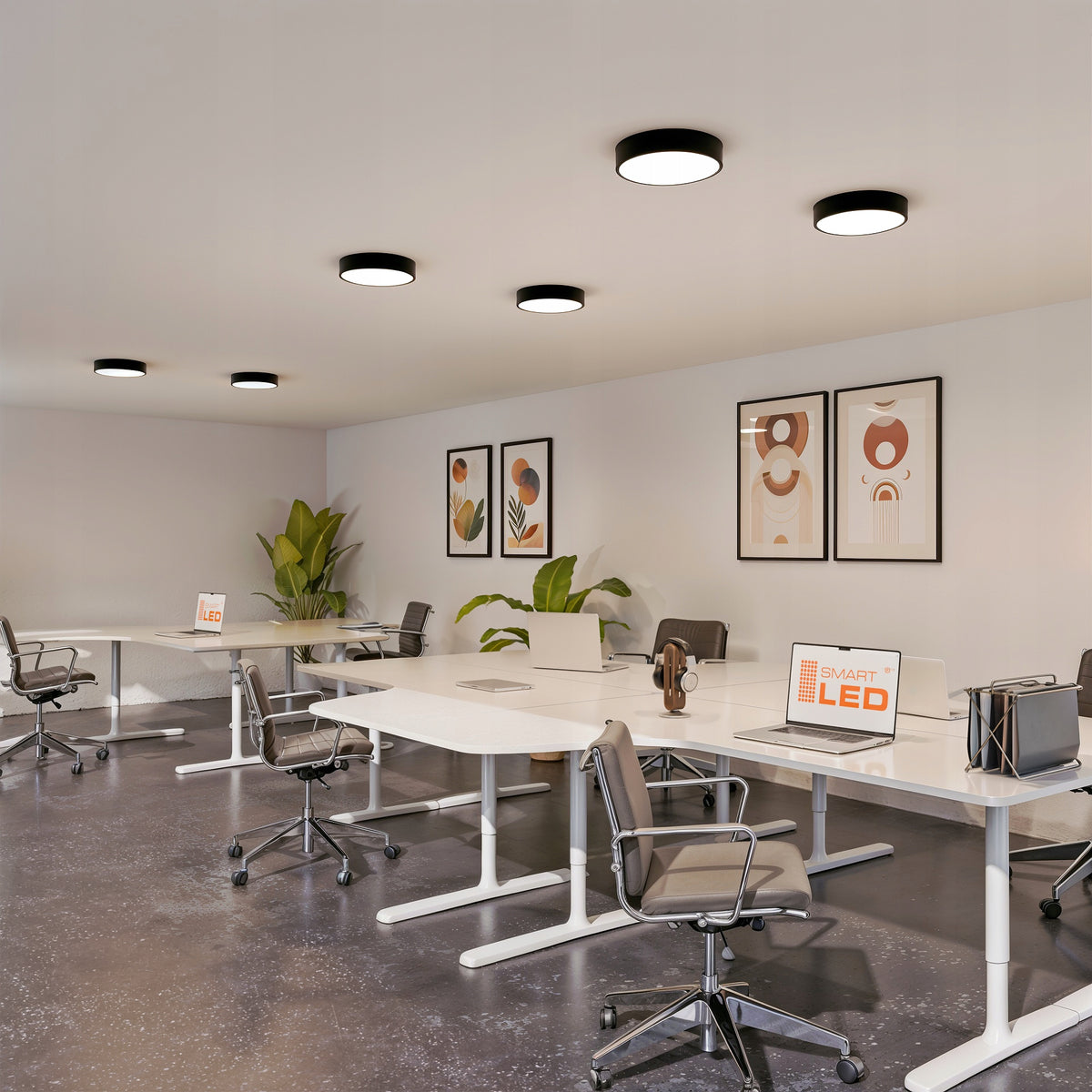 Kulaté stropní LED svítidlo 18 W, 1800 lm, 30 cm