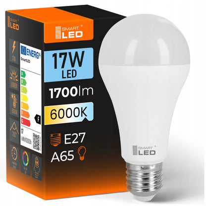 LED žárovka E27 230 V, 17 W, 1700 lm, 6000 K – studená bílá
