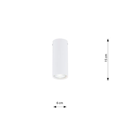 Stropní svítidlo TECNO 1S – bílé