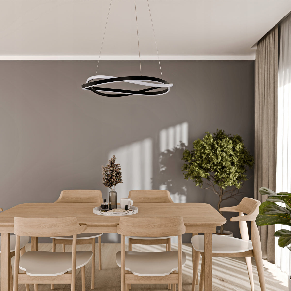 LED závěsné svítidlo 58 W