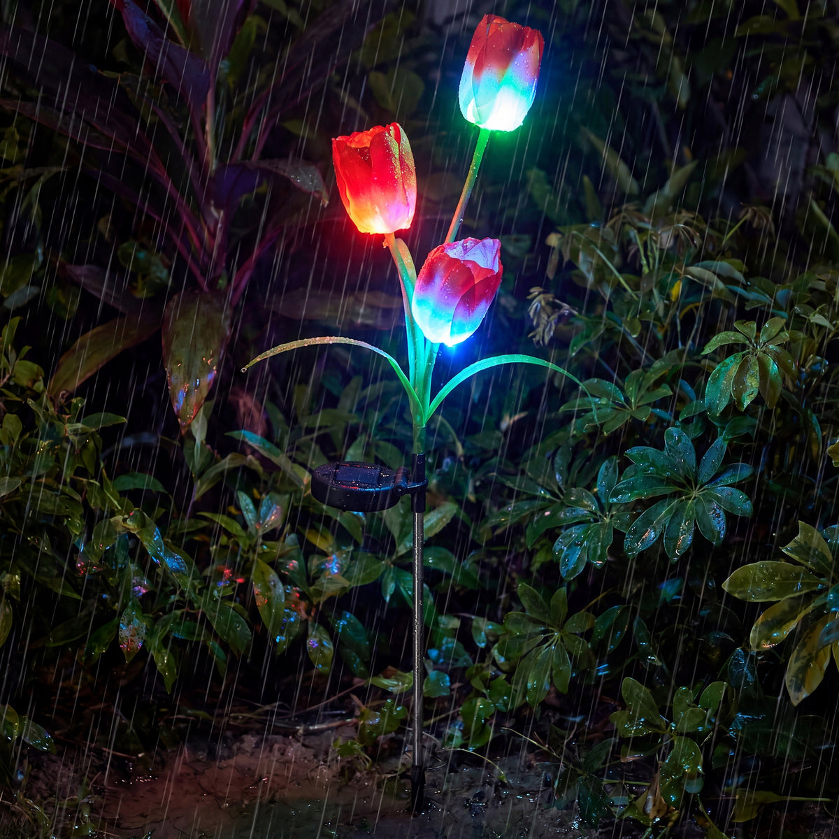 LED solární zápichové svítidlo, IP44