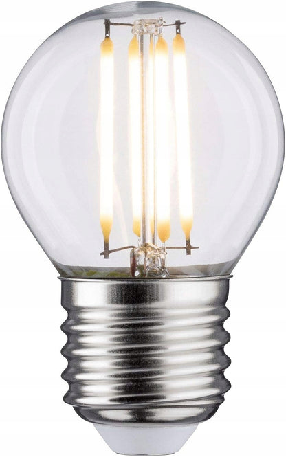 Bílá LED žárovka E27 6 W – teplá bílá