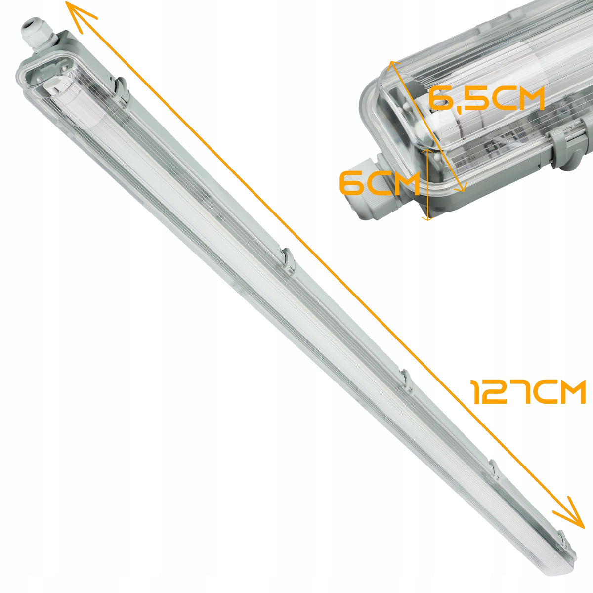 Prachotěsné LED svítidlo 20 W, 120 cm