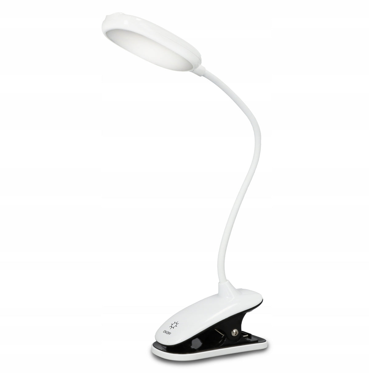 LED stolní lampa, s dotykovým ovládáním, CCT, s klipsem