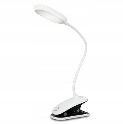 LED stolní lampa, s dotykovým ovládáním, CCT, s klipsem