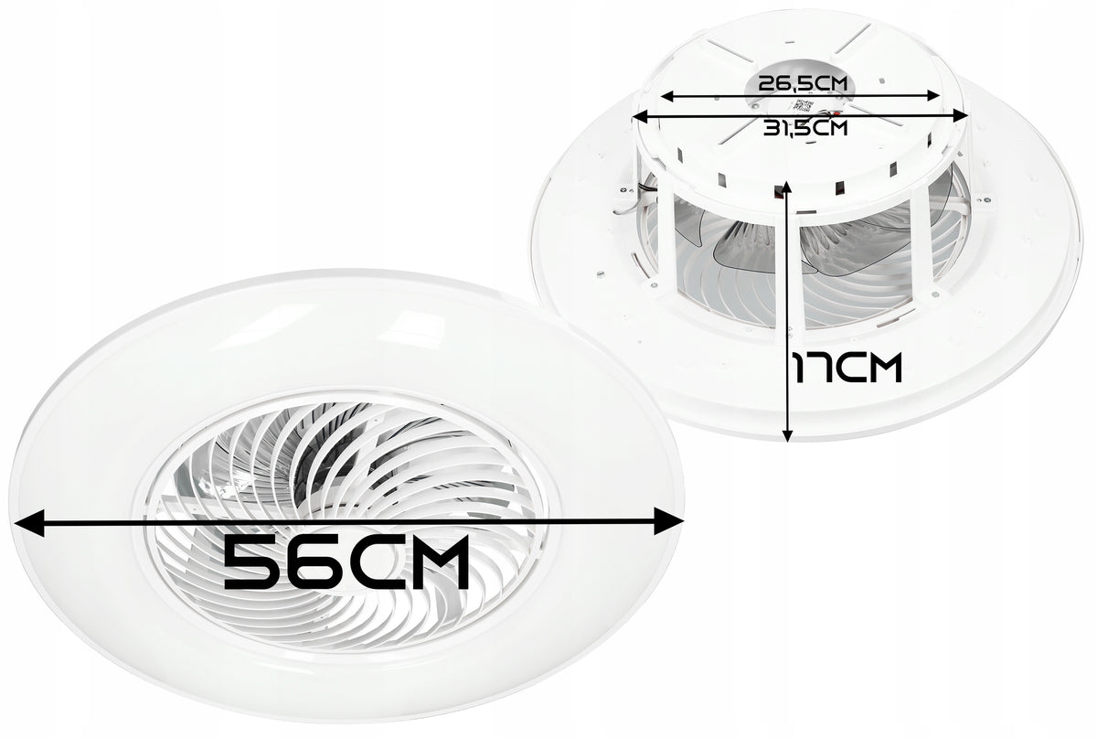 Stropní LED svítidlo 56 cm