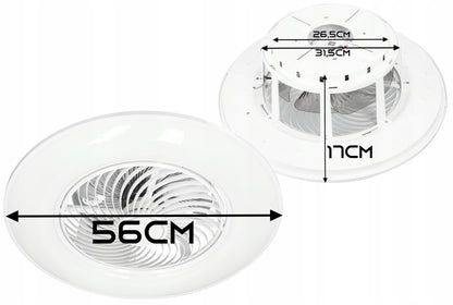 Stropní LED svítidlo 56 cm