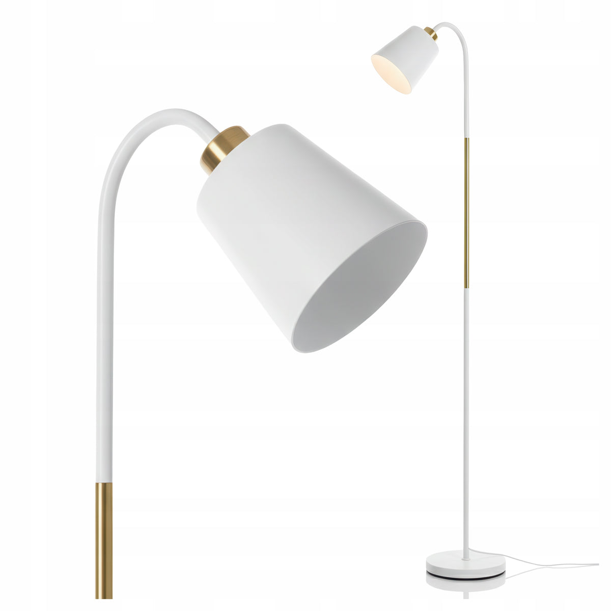 Stojací lampa E27, nastavitelná