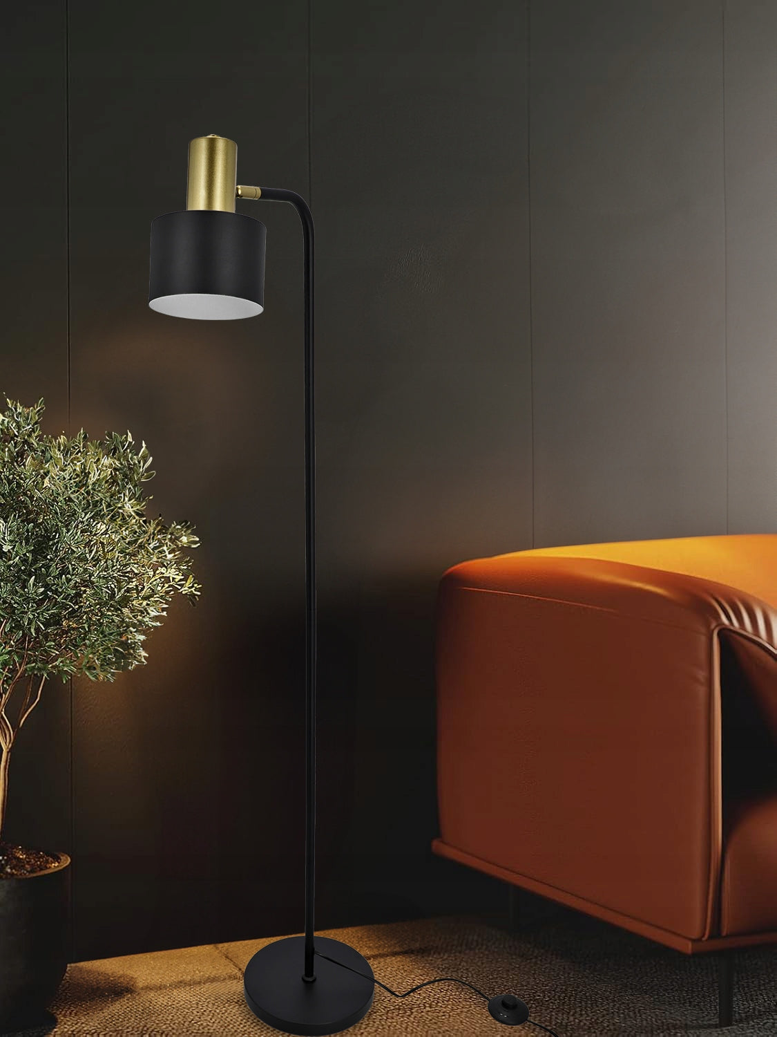 Stojací lampa E27 140 cm