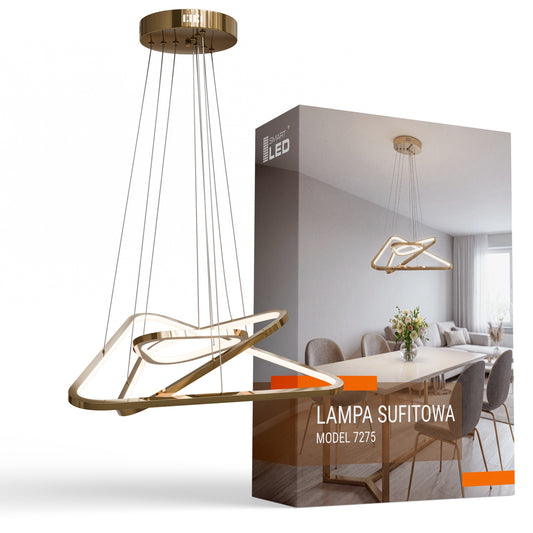 Kancelářské závěsné LED svítidlo 146 W – teplá bílá