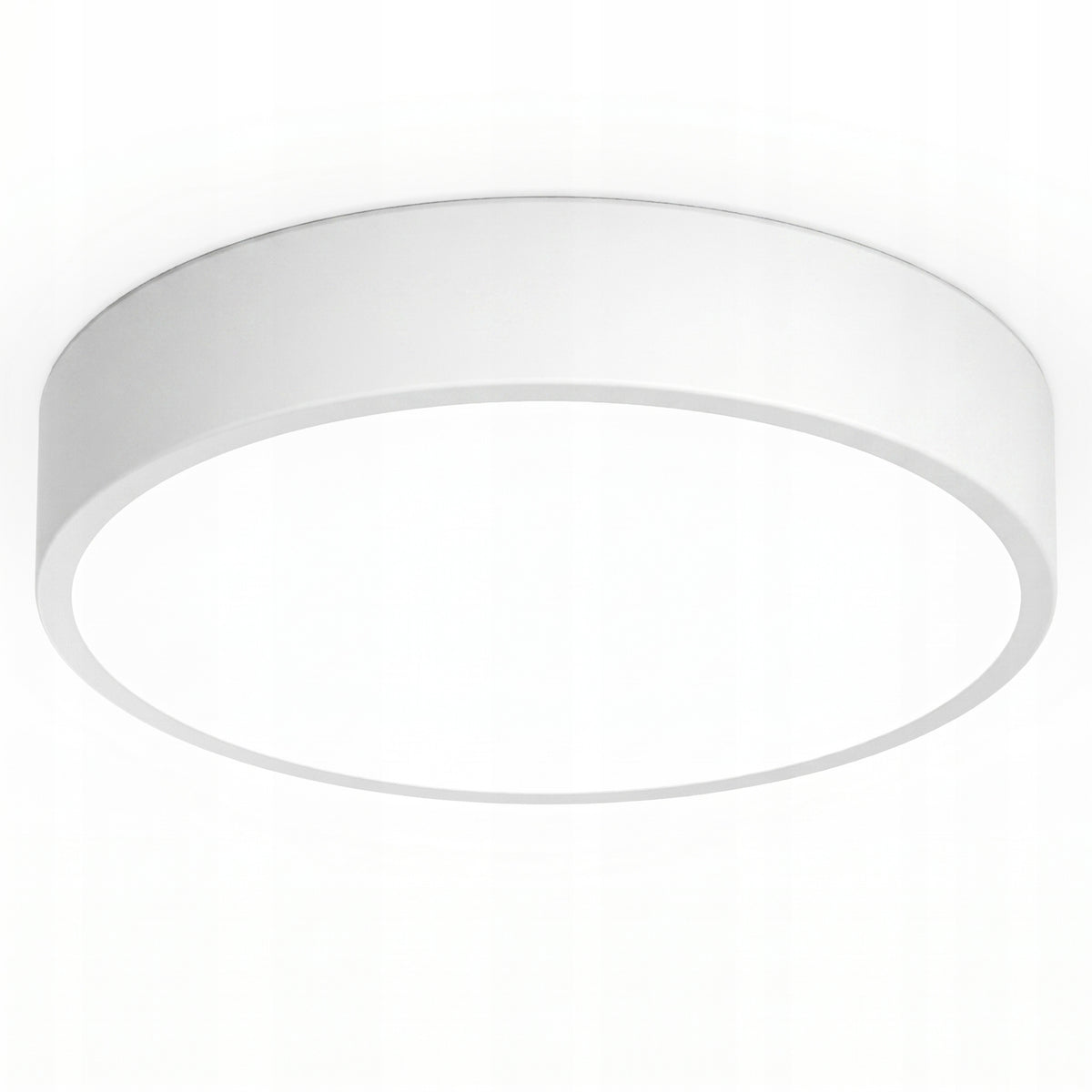 Bílé kulaté stropní LED svítidlo 18 W, 1800 lm, 30 cm