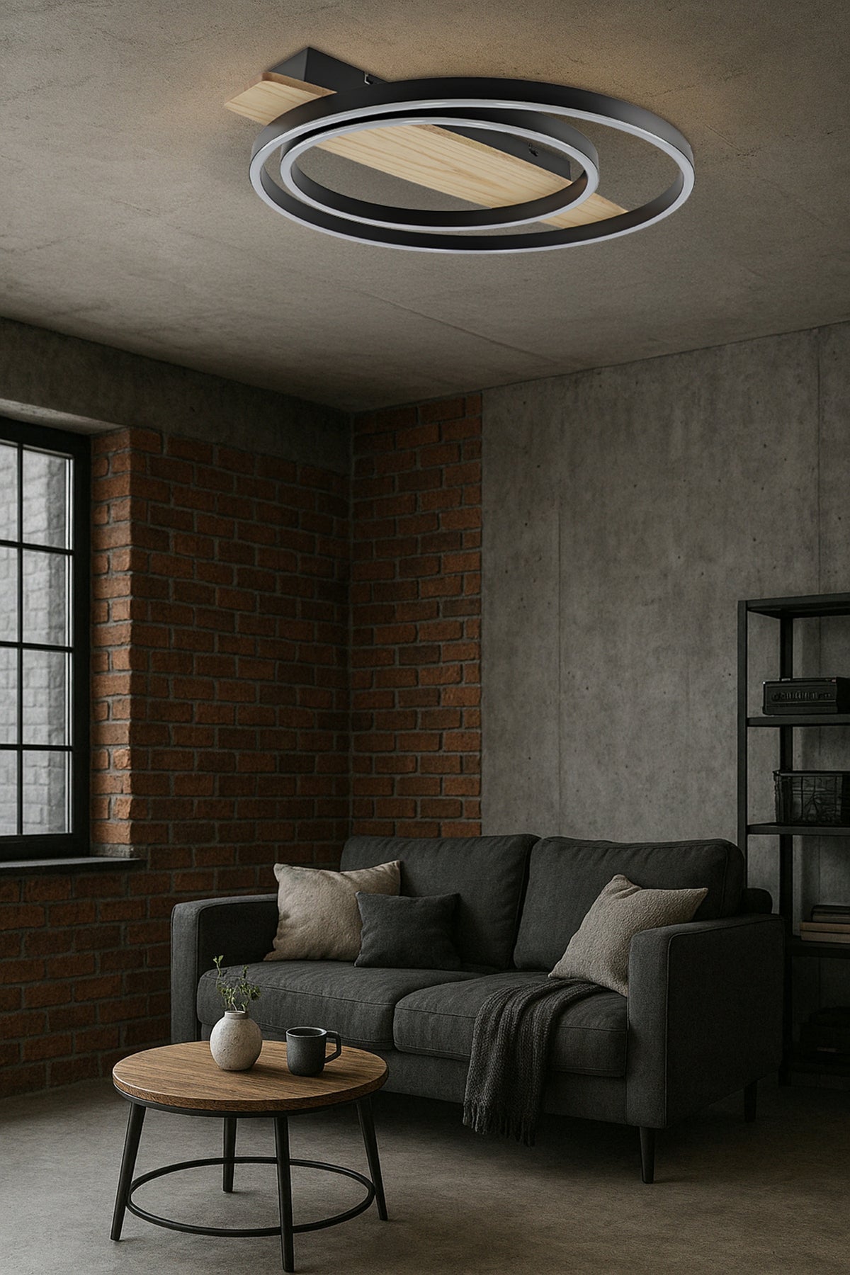 LED stropní svítidlo 68 W, 6120 lm, IP20