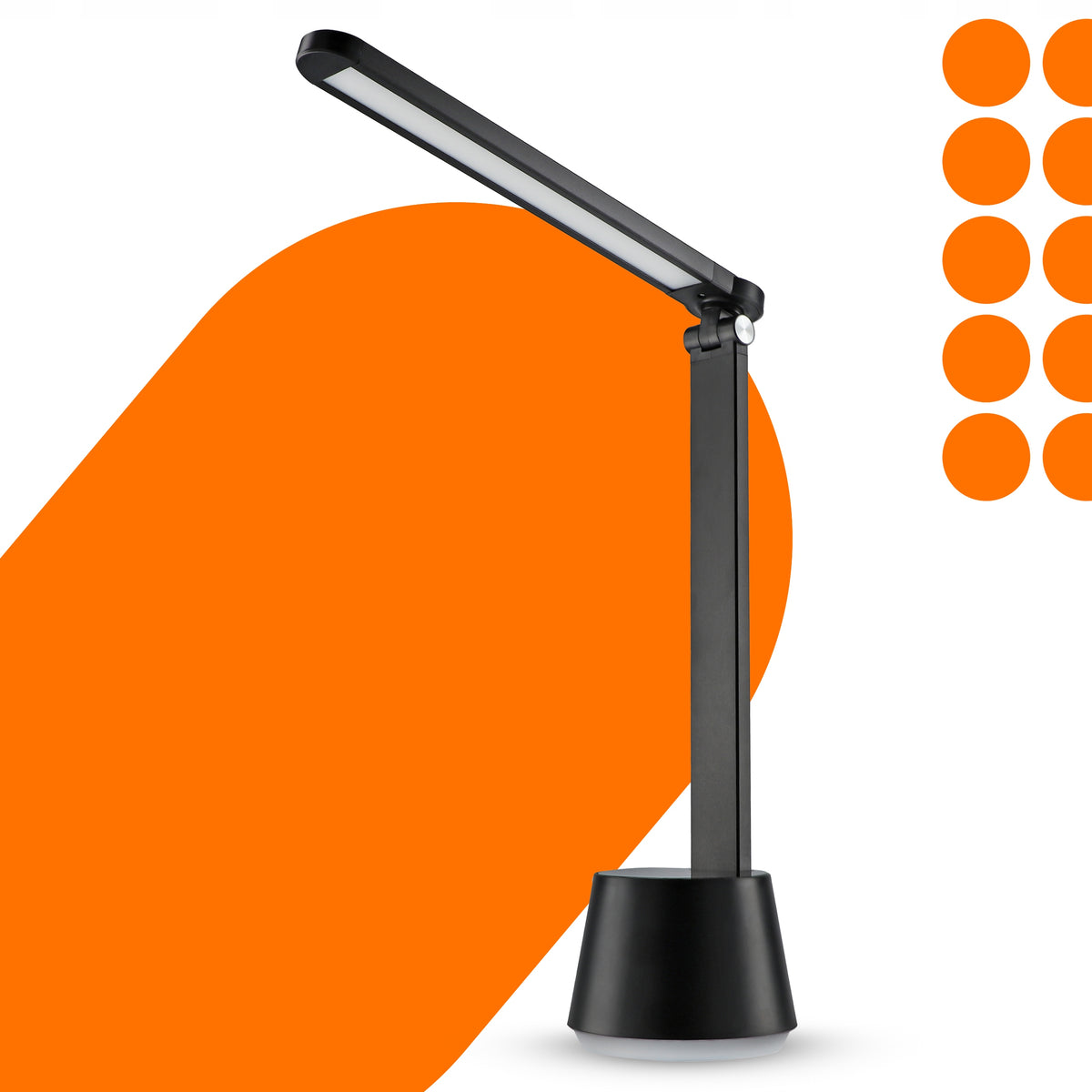 LED stolní lampa 10 W, s dotykovým ovládáním, stmívatelná, nastavitelná
