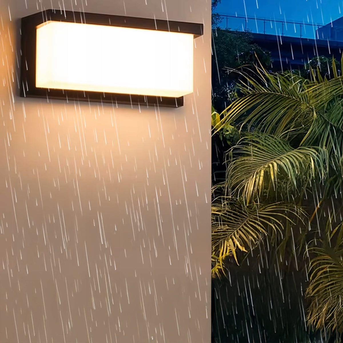 LED fasádní svítidlo 10 W, 600 lm, IP54