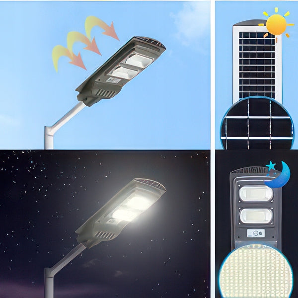 LED solární pouliční svítidlo 150 W