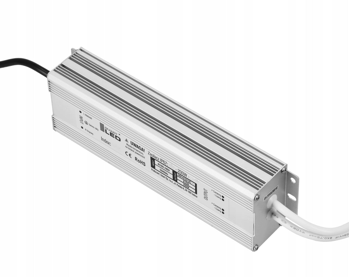 LED napájecí zdroj 12 V, 200 W, IP67