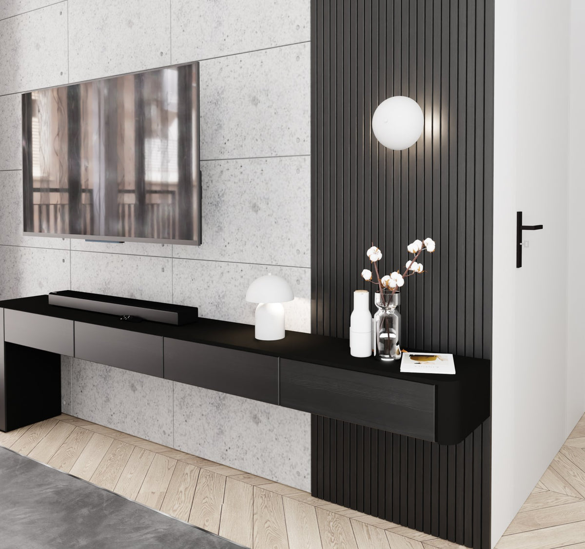 Stolní lampa MUSH LN2 – bílá