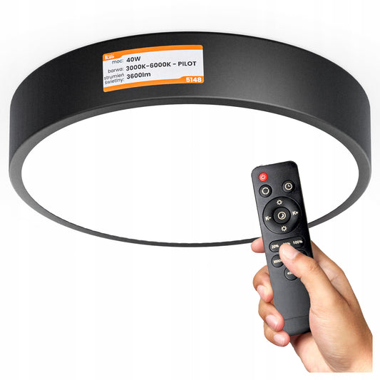 Kulaté stropní LED svítidlo 40 W, 40 cm