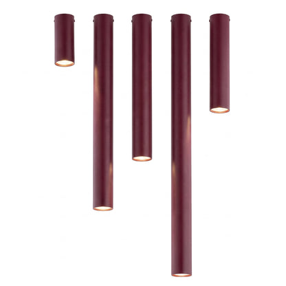Stropní svítidlo TECNO 1L – vínové