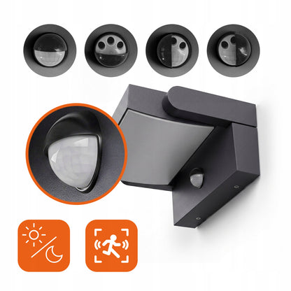LED fasádní svítidlo 24 W, 3 režimy barvy světla
