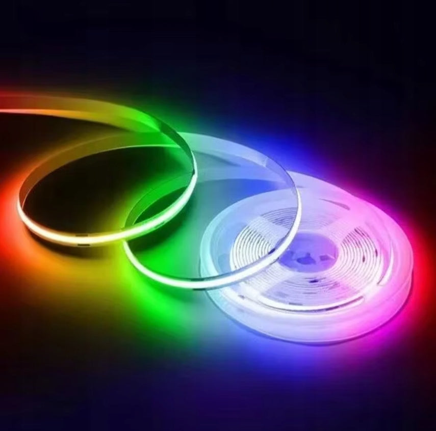 Bílý LED pásek 24 V, 5 m