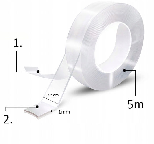 Oboustranná páska 5 m