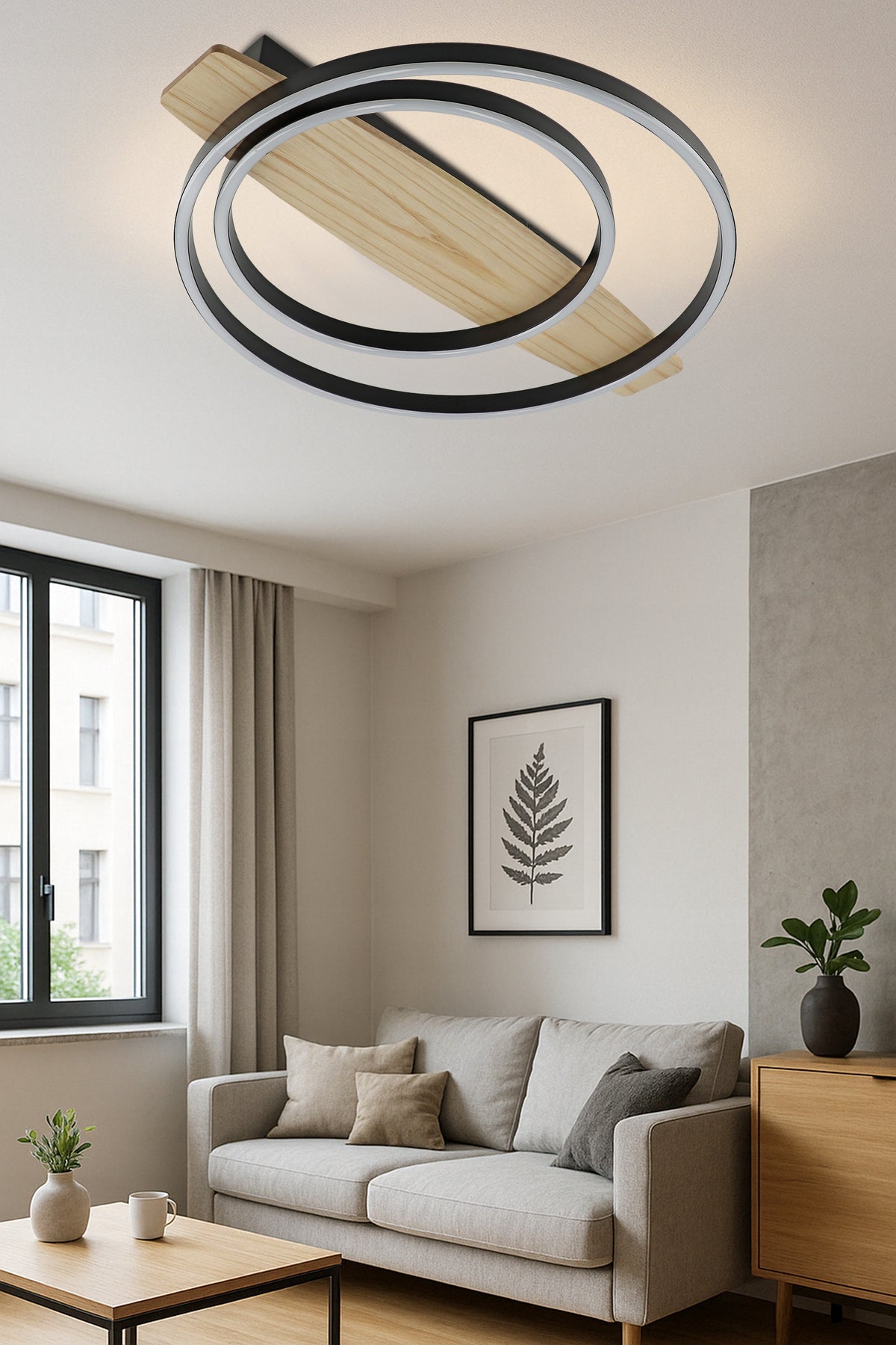 LED stropní svítidlo 68 W, 6120 lm, IP20
