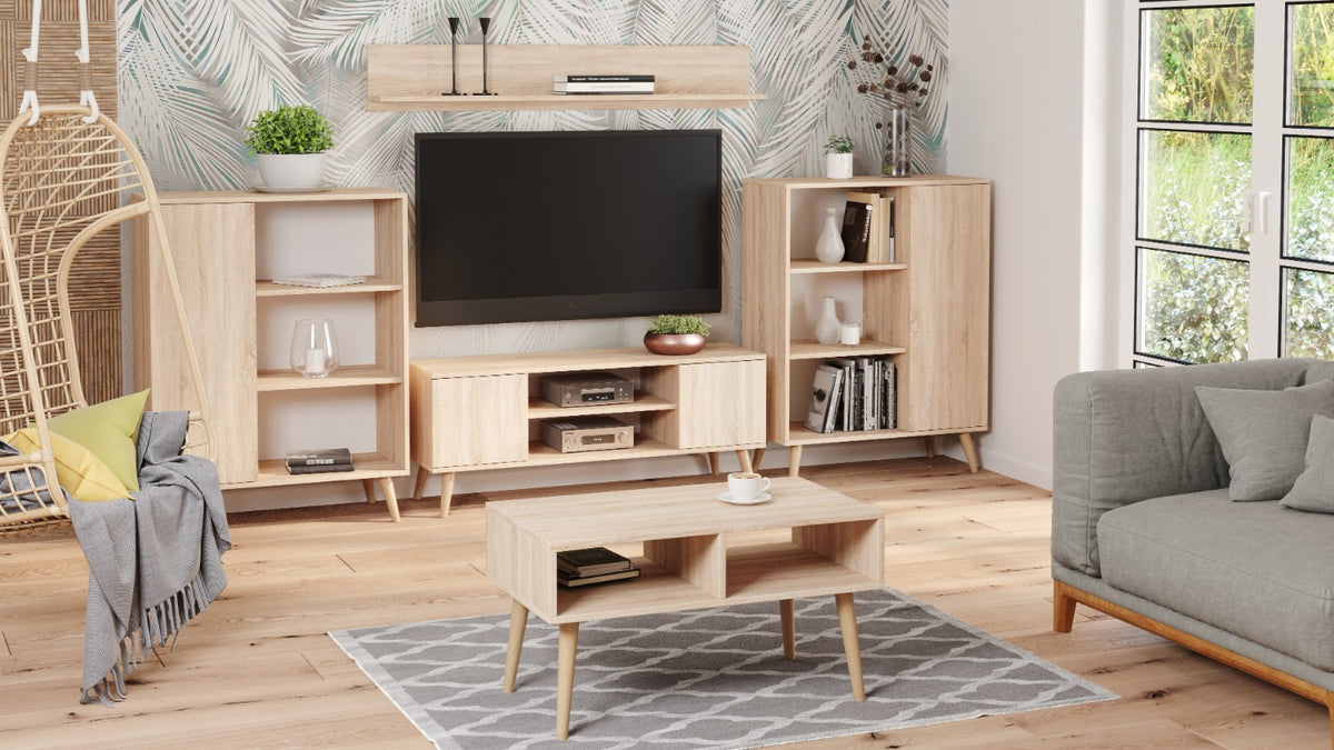 TV stolek FOCUS 155 cm – dub sonoma