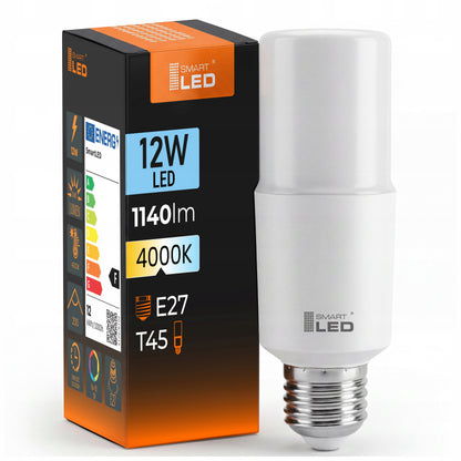Bílá LED žárovka E27 12 W, 1140 lm, 4000 K – neutrální bílá