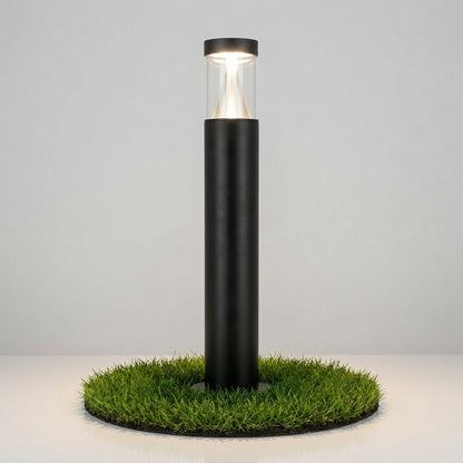 Černý venkovní osvětlovací sloupek 7 W, 500 lm, 45 cm, IP44