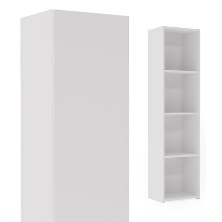 Knihovna LONI 160 × 40 cm – bílá