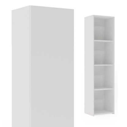 Knihovna LONI 160 × 40 cm – bílá